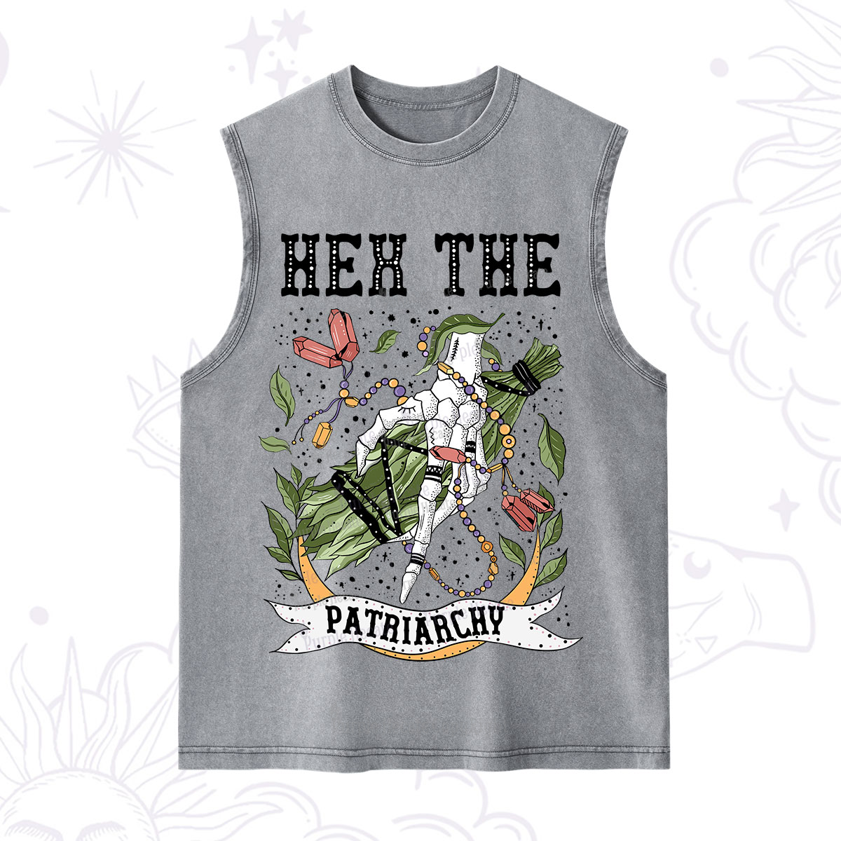 Purplehecate Heh The Patriarchy Washed Tank