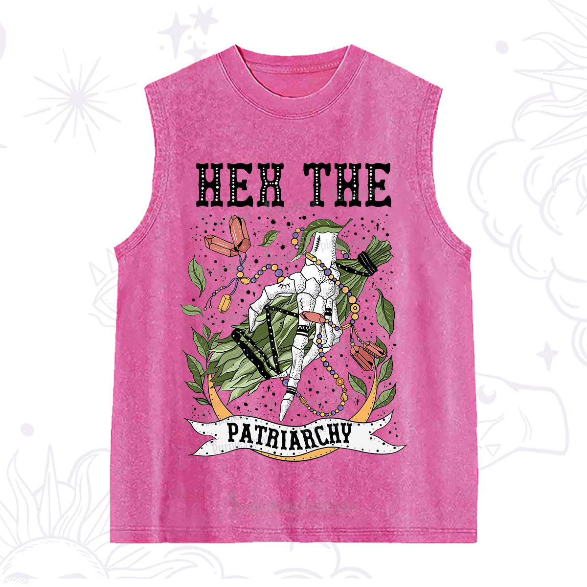 Purplehecate Heh The Patriarchy Washed Tank