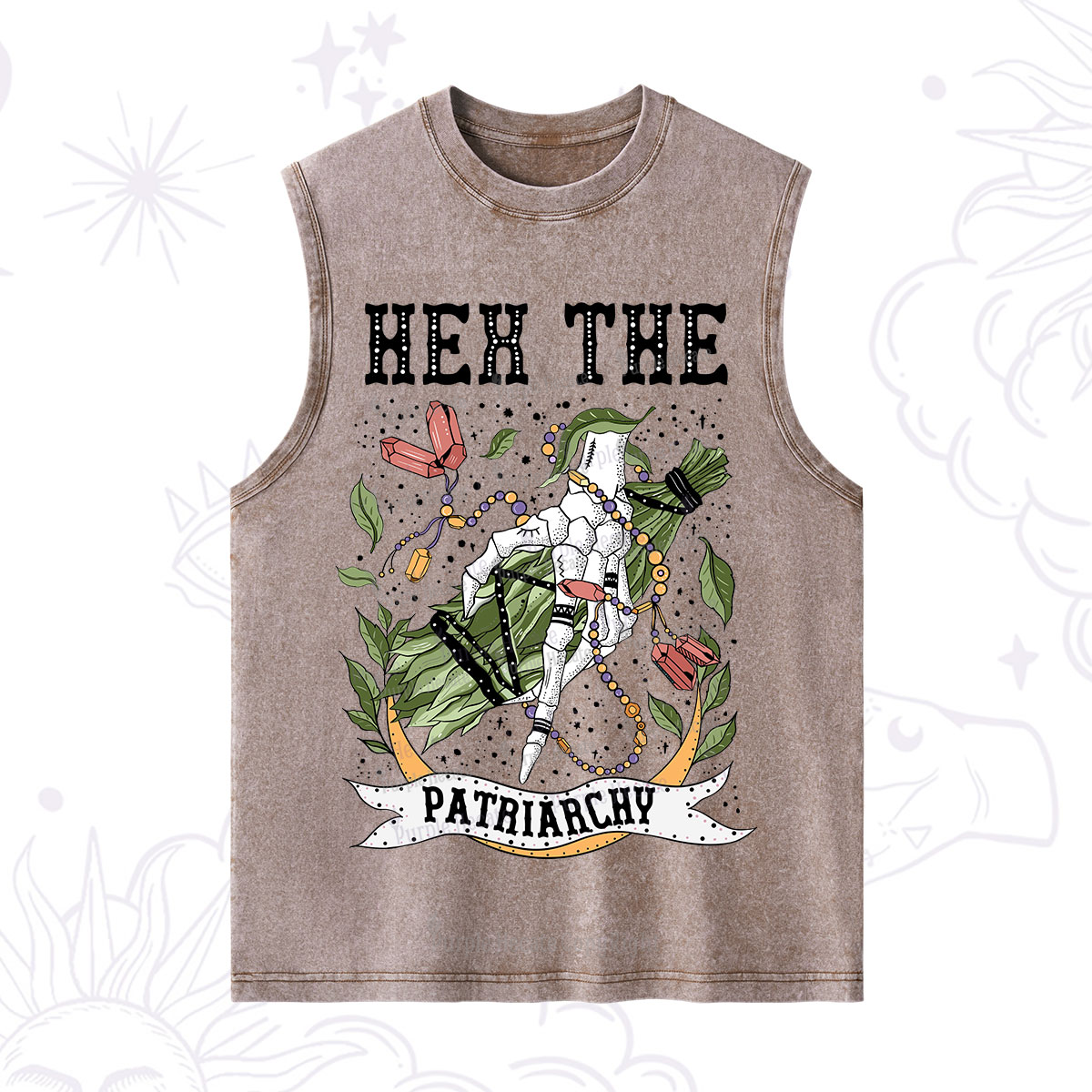 Purplehecate Heh The Patriarchy Washed Tank