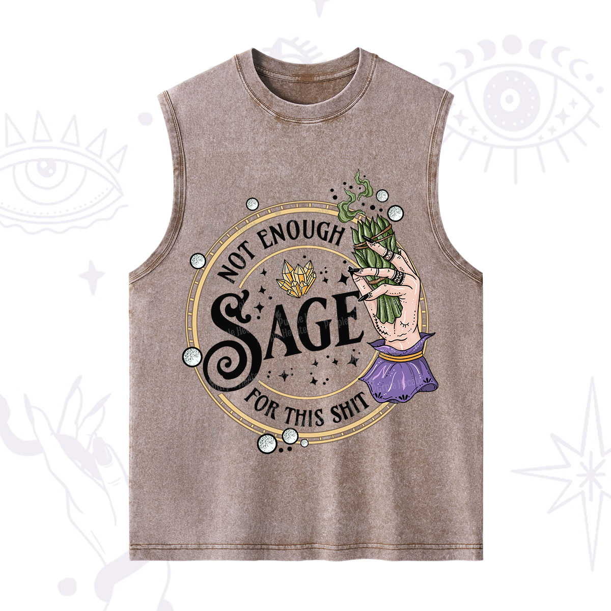 Purplehecate Not Enough Smudge for This Shit Washed Tank