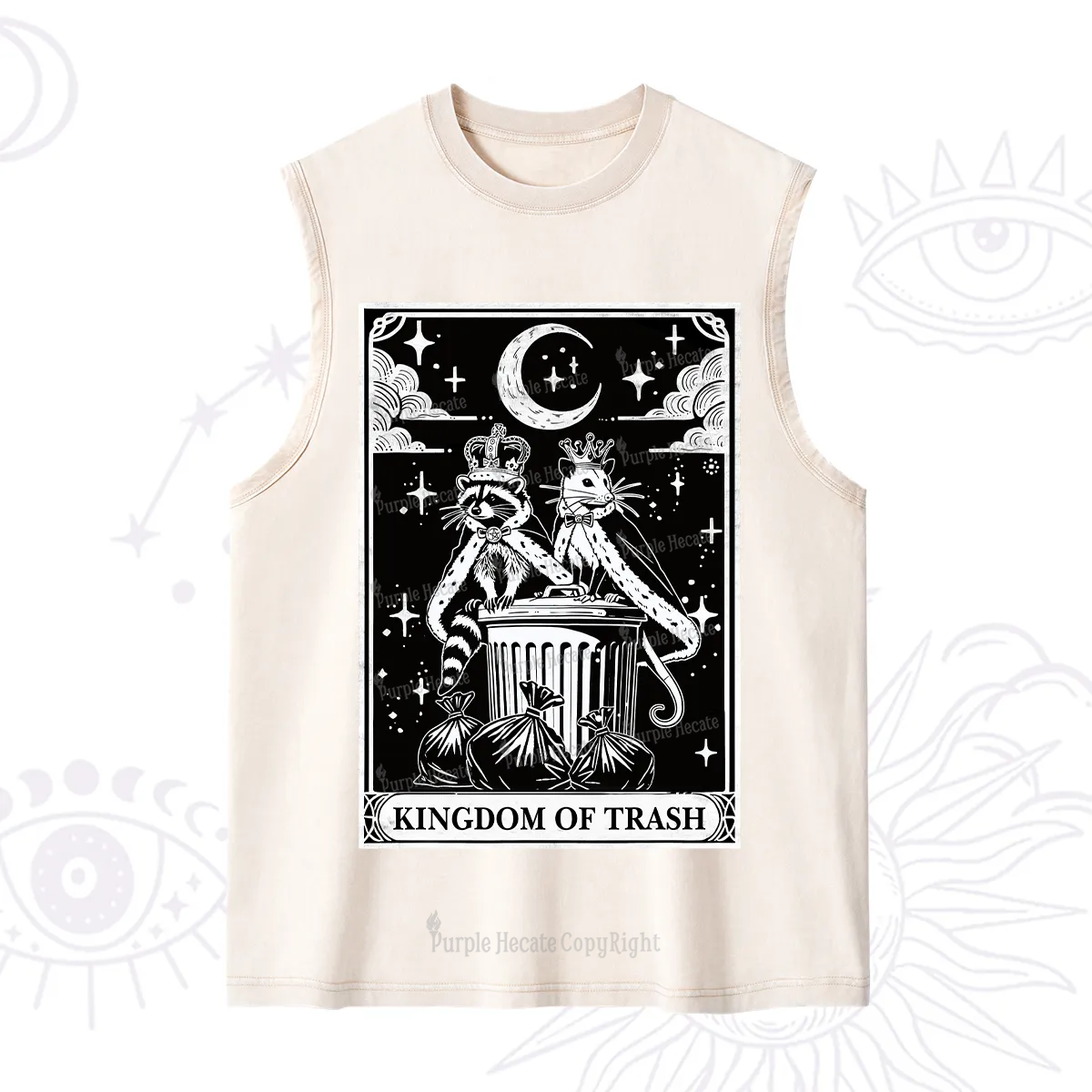 Purplehecate The Kingdom Of Trash Tarot Washed Tank