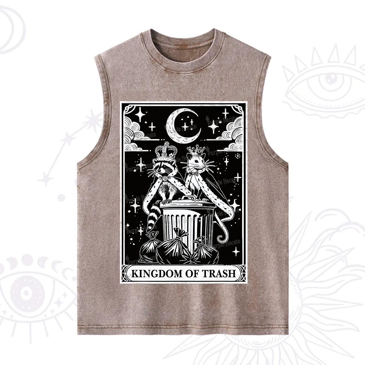 Purplehecate The Kingdom Of Trash Tarot Washed Tank