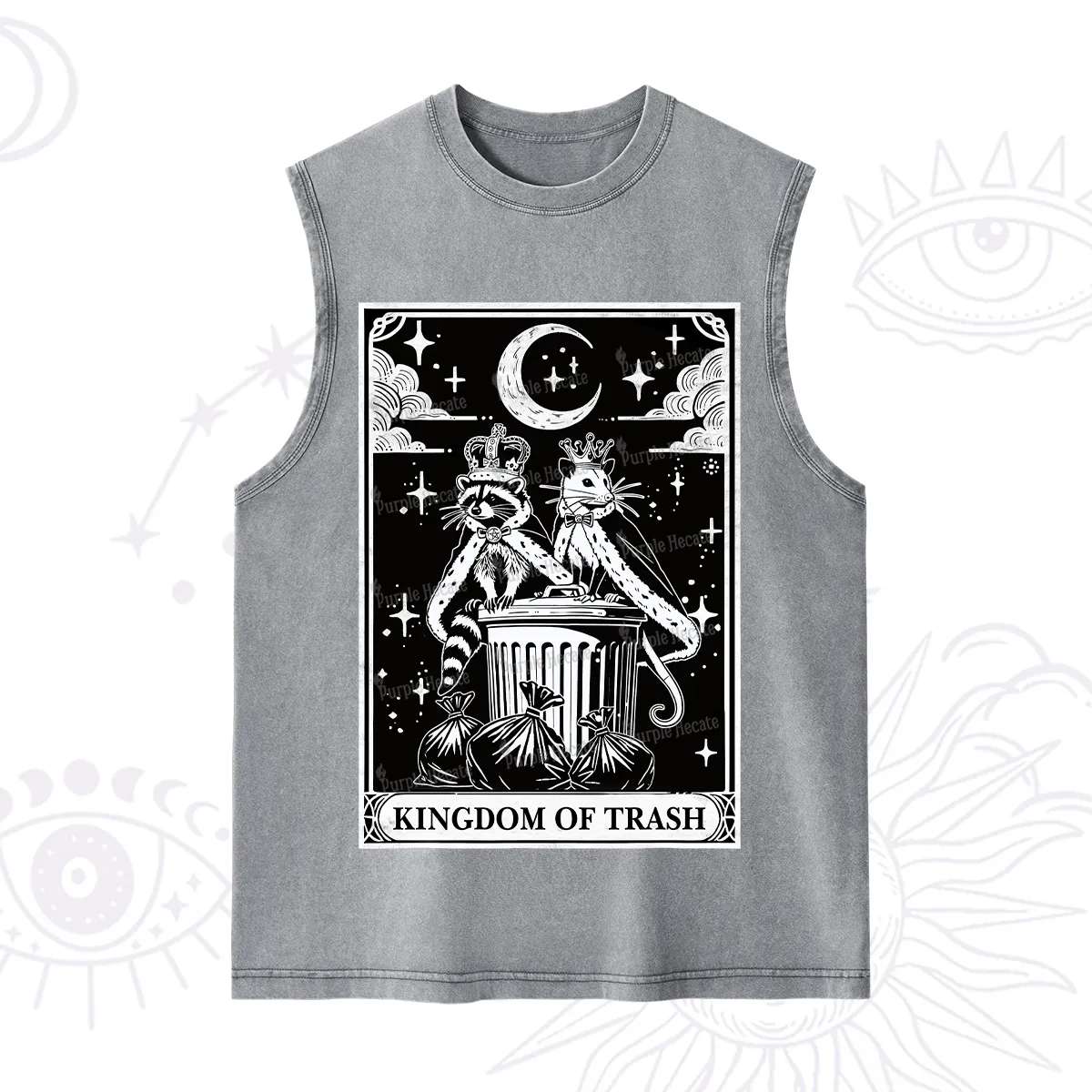 Purplehecate The Kingdom Of Trash Tarot Washed Tank