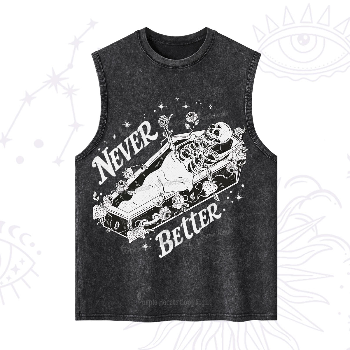 Purplehecate Never Better Washed Tank