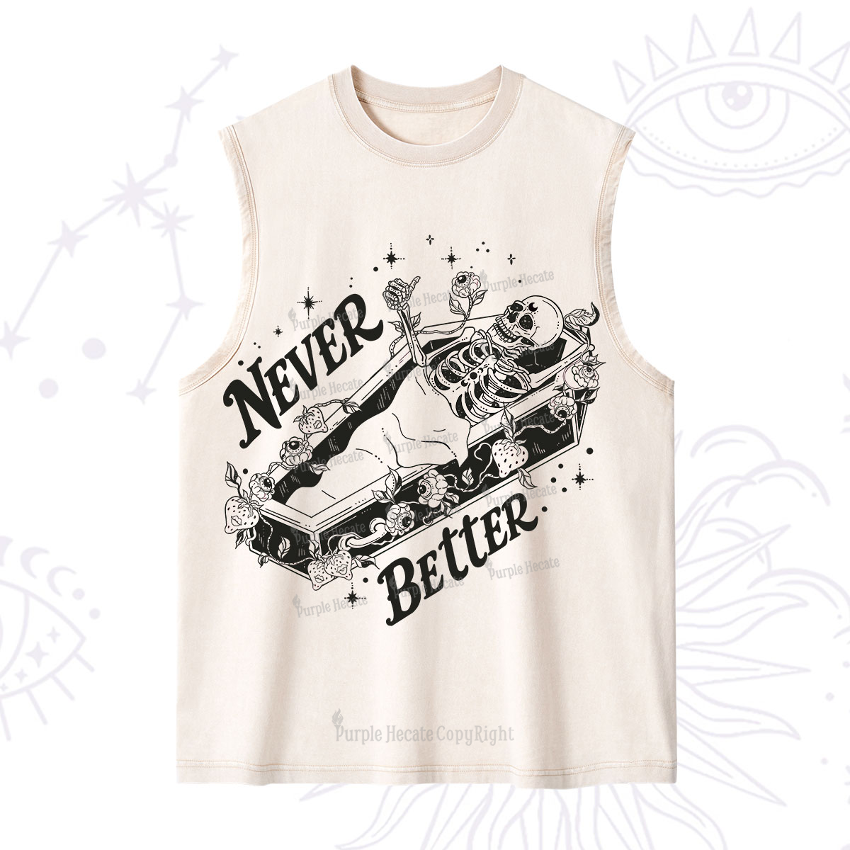 Purplehecate Never Better Washed Tank