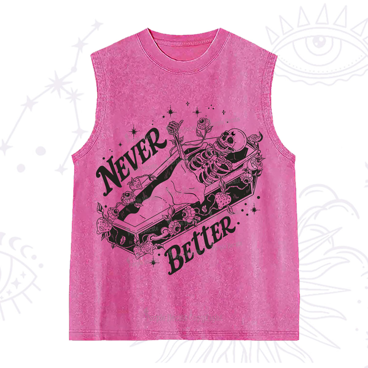 Purplehecate Never Better Washed Tank