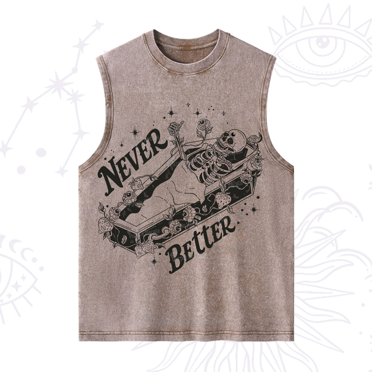 Purplehecate Never Better Washed Tank