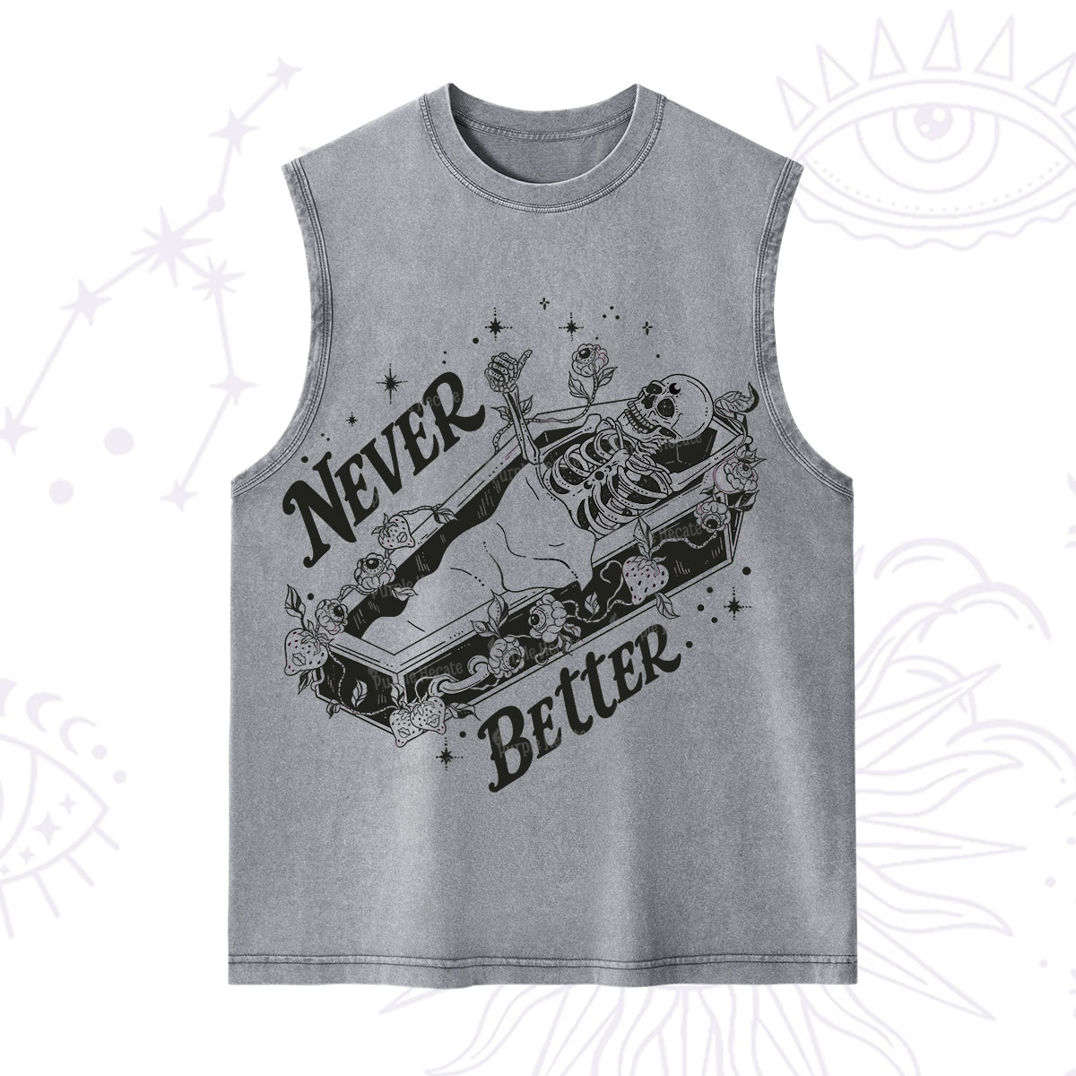 Purplehecate Never Better Washed Tank