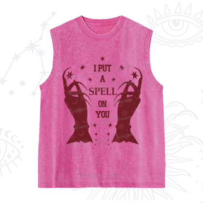 Purplehecate I Put A Spell On You Washed Tank