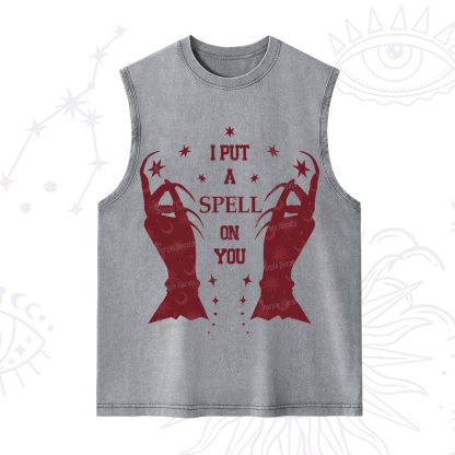 Purplehecate I Put A Spell On You Washed Tank