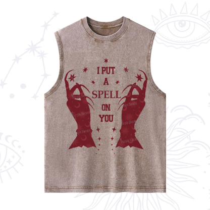 Purplehecate I Put A Spell On You Washed Tank