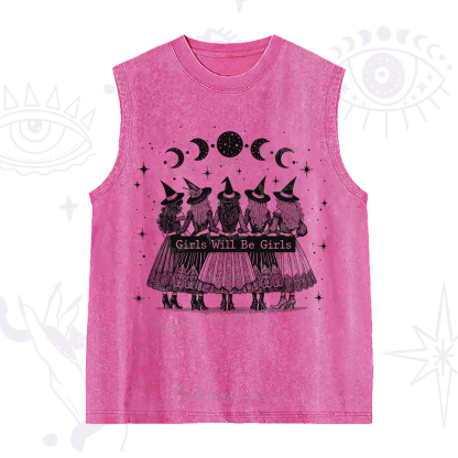 Purplehecate Girls Will Be Girls Witch Power Washed Tank