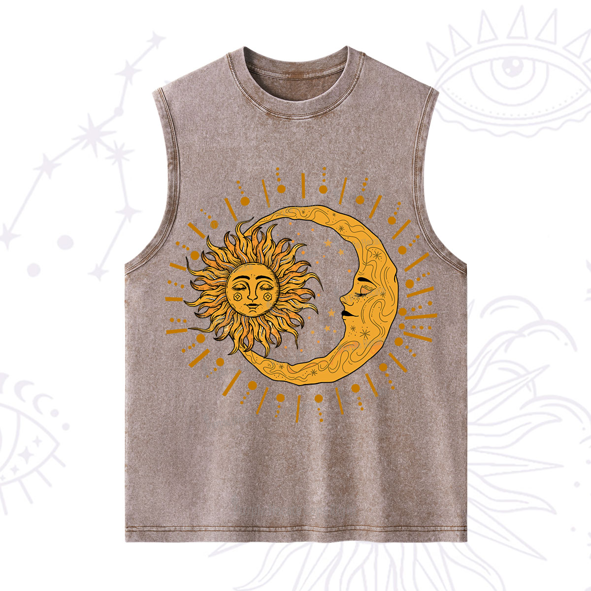 Purplehecate Solar & Lunar Spirit Washed Tank