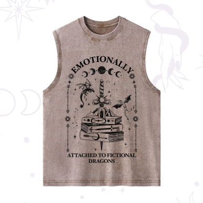 Purplehecate Emotionally Attached to Fictional Dragons Washed Tank