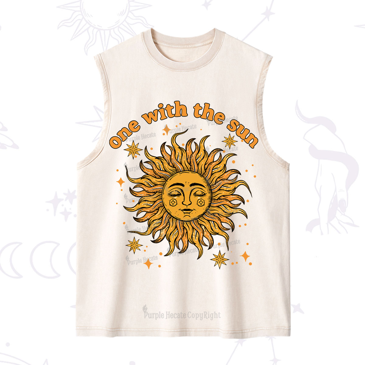 Purplehecate One With The Sun Washed Tank