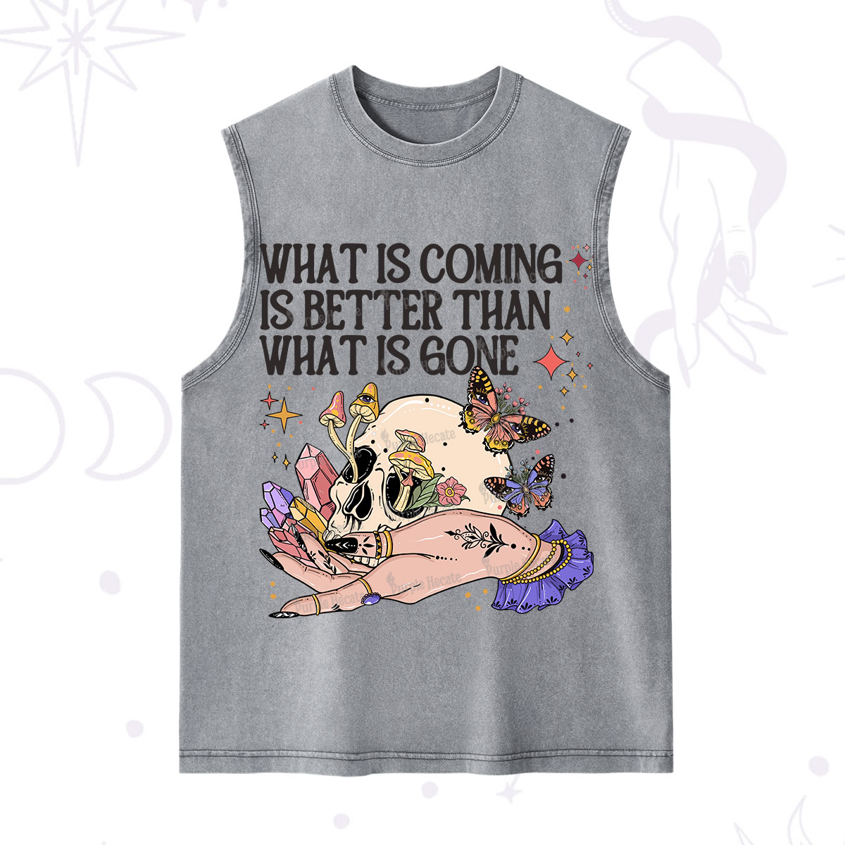 Purplehecate What Is Coming Is Better Than What Is Gone Washed Tank