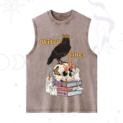 Purplehecate Witch Vibes Washed Tank