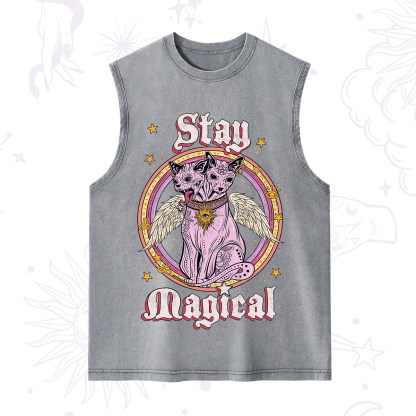 Purplehecate Stay Magical Washed Tank