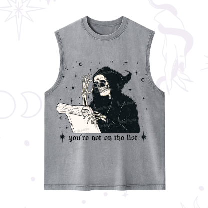 Purplehecate You're Not On The List Washed Tank