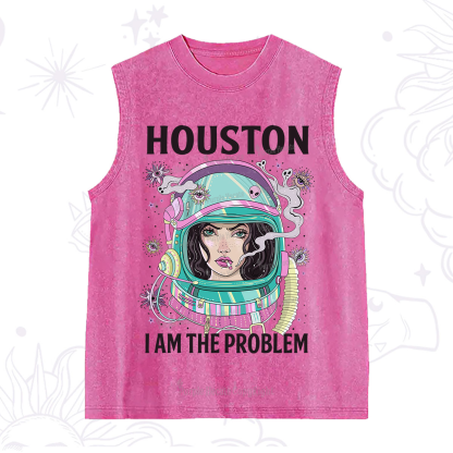 Purplehecate Houston I am the problem Washed Tank
