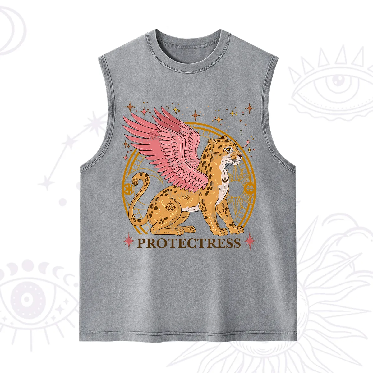 Purplehecate Celestial Protectress Washed Tank
