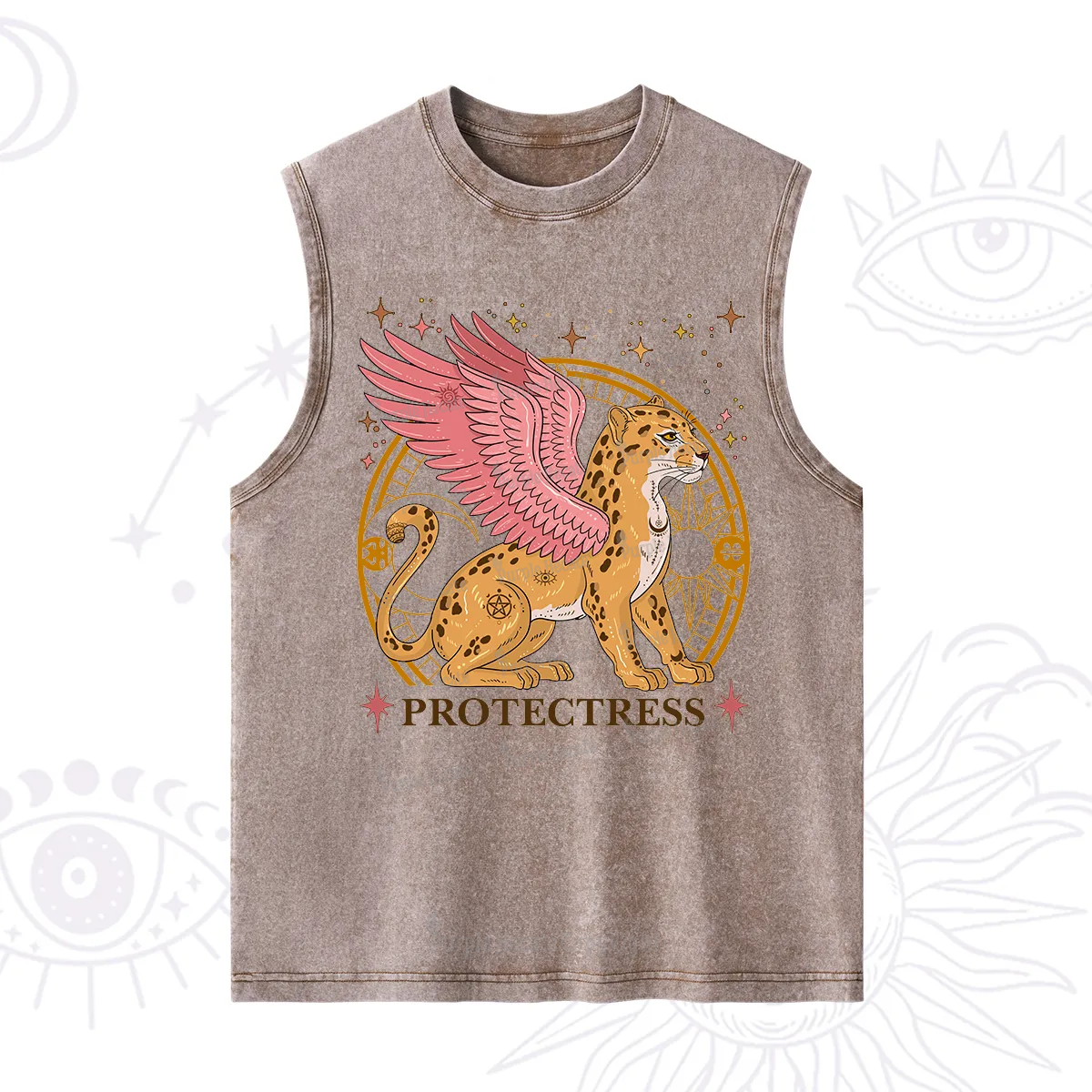 Purplehecate Celestial Protectress Washed Tank