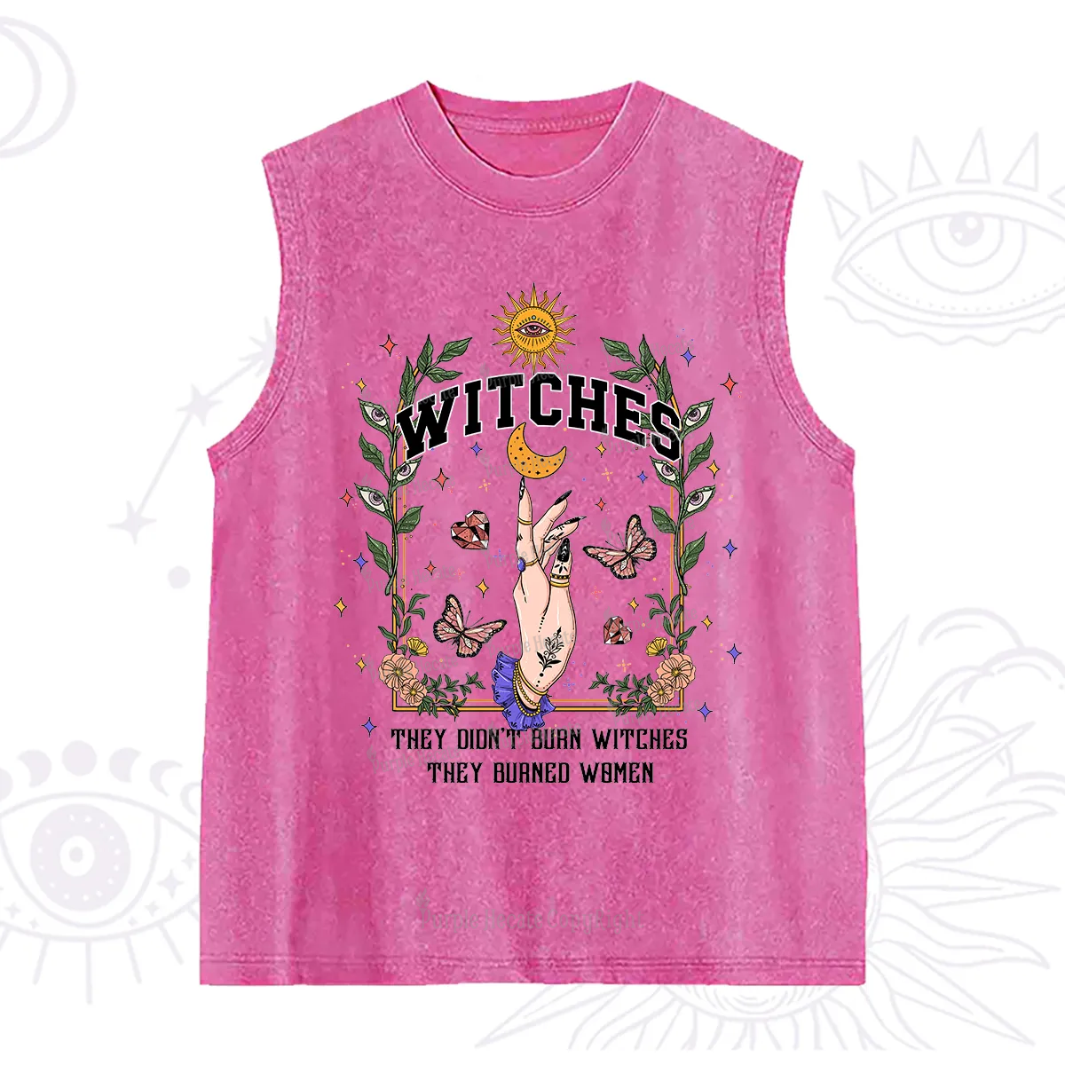 Purplehecate They Didn't Burn Witches They Burned Women Washed Tank
