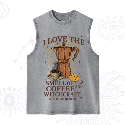 Purplehecate I Love The Smell Of Coffee And Witchcraft In The Morning Washed Tank