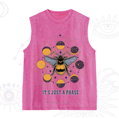 Purplehecate It's Just a Moon Bee Phase Washed Tank