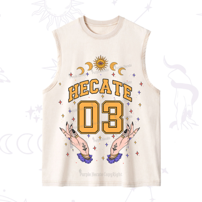 Purplehecate Hecate Moonlight Sorcery Washed Tank