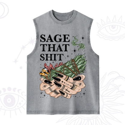 Purplehecate Smudge That Shit Washed Tank