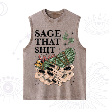 Purplehecate Smudge That Shit Washed Tank