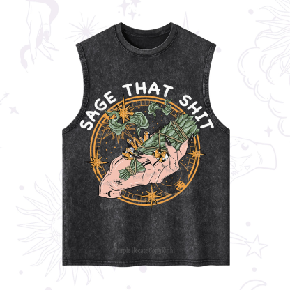 Purplehecate Smudge That Shit Washed Tank