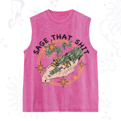 Purplehecate Smudge That Shit Washed Tank