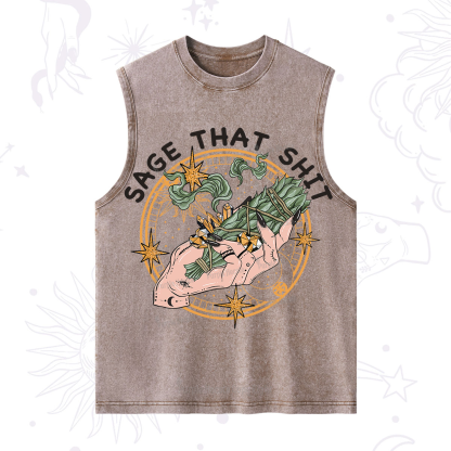 Purplehecate Smudge That Shit Washed Tank