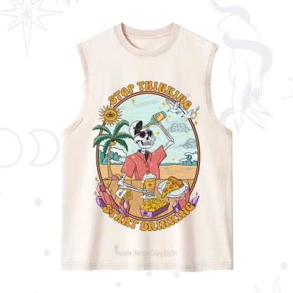 Purplehecate Stop Thinking Start Drinking One Washed Tank