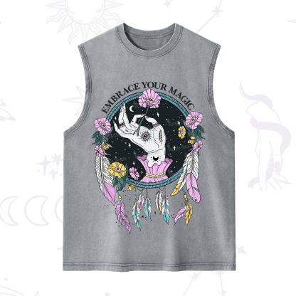 Purplehecate Embrace Your Magic Washed Tank