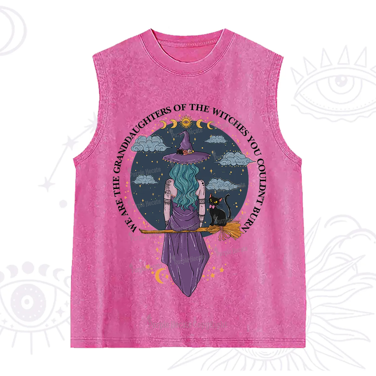 Purplehecate We Are the Granddaughters of the Witches You Could Not Burn Washed Tank