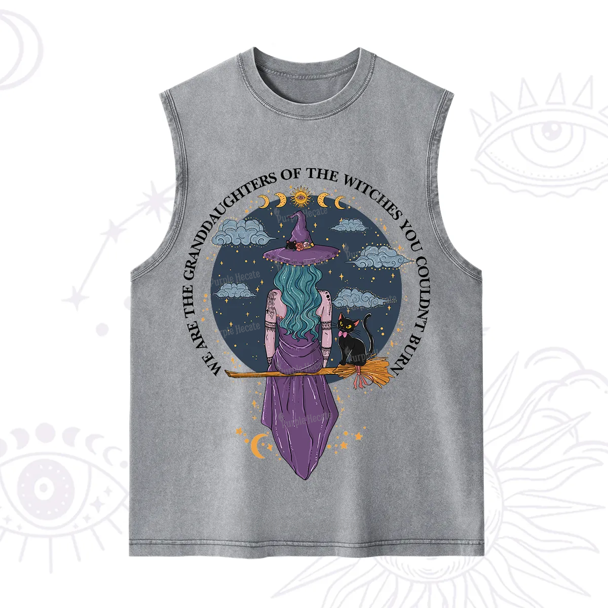 Purplehecate We Are the Granddaughters of the Witches You Could Not Burn Washed Tank