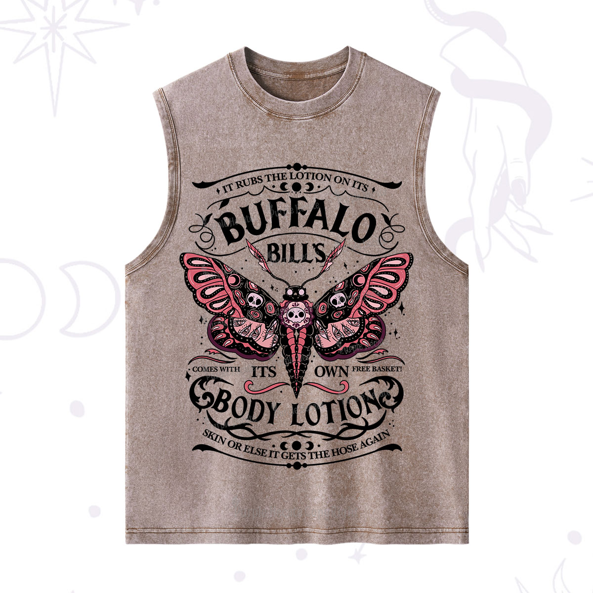 Purplehecate Buffalo Bill's Body Lotion Washed Tank