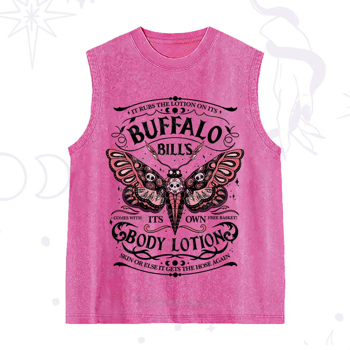 Purplehecate Buffalo Bill's Body Lotion Washed Tank