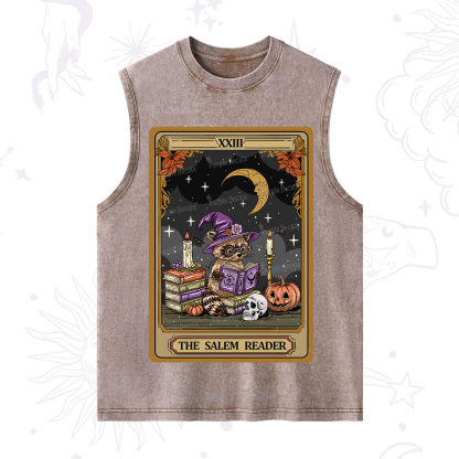 Purplehecate The Salem Reader Tarot Washed Tank