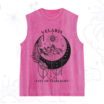Purplehecate Moonlit Peaks of Starlight Washed Tank