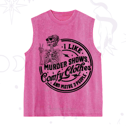 Purplehecate I Like Murder Shows Comfy Clothes And Maybe 3 People Washed Tank