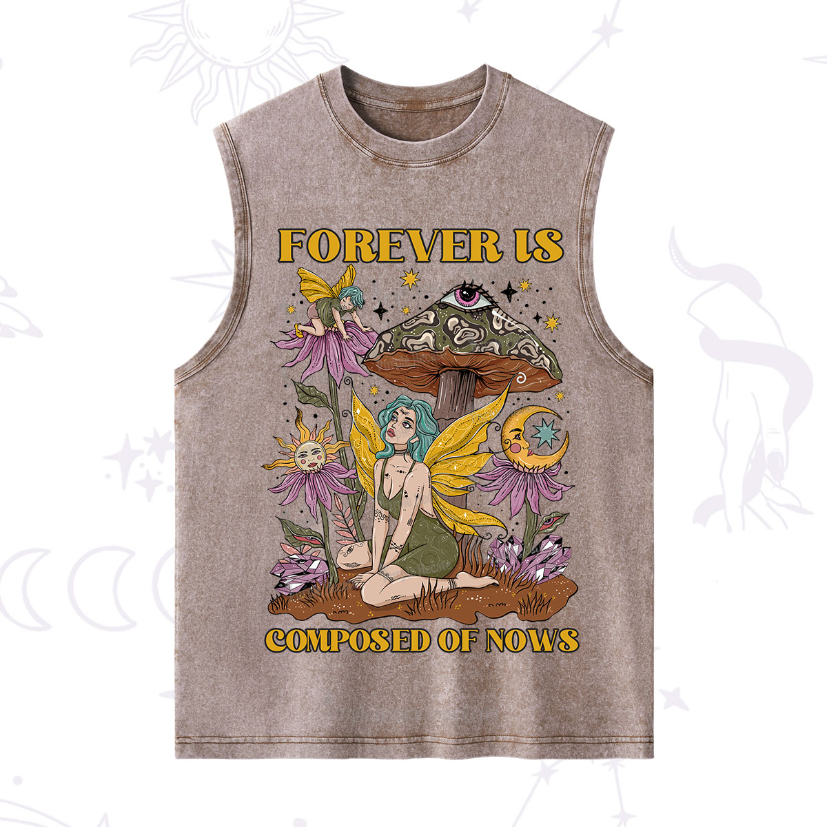 Purplehecate Forever Is Composed Of Nows Washed Tank