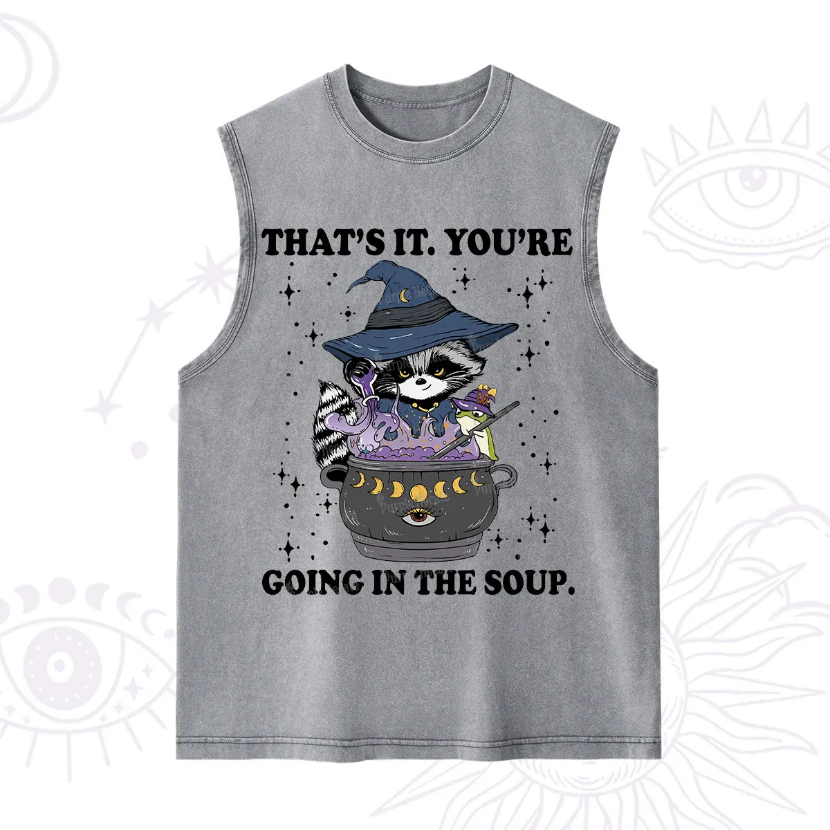 Purplehecate That's It You're Going In The Soup Washed Tank