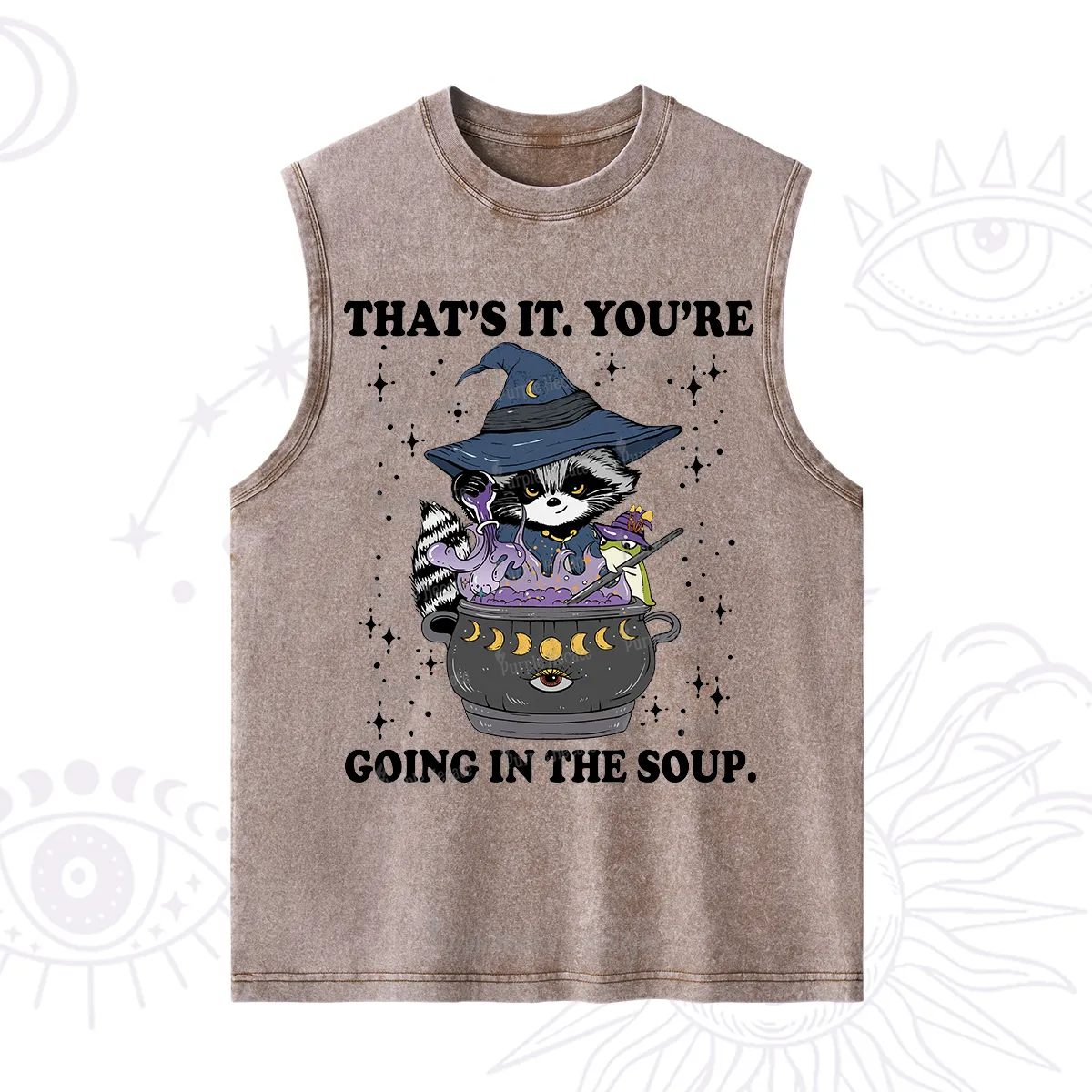 Purplehecate That's It You're Going In The Soup Washed Tank