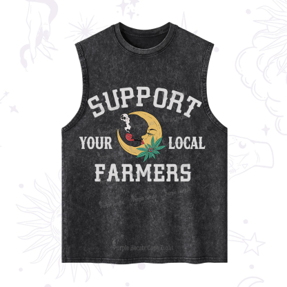 Purplehecate Support Your Local Farmer Washed Tank