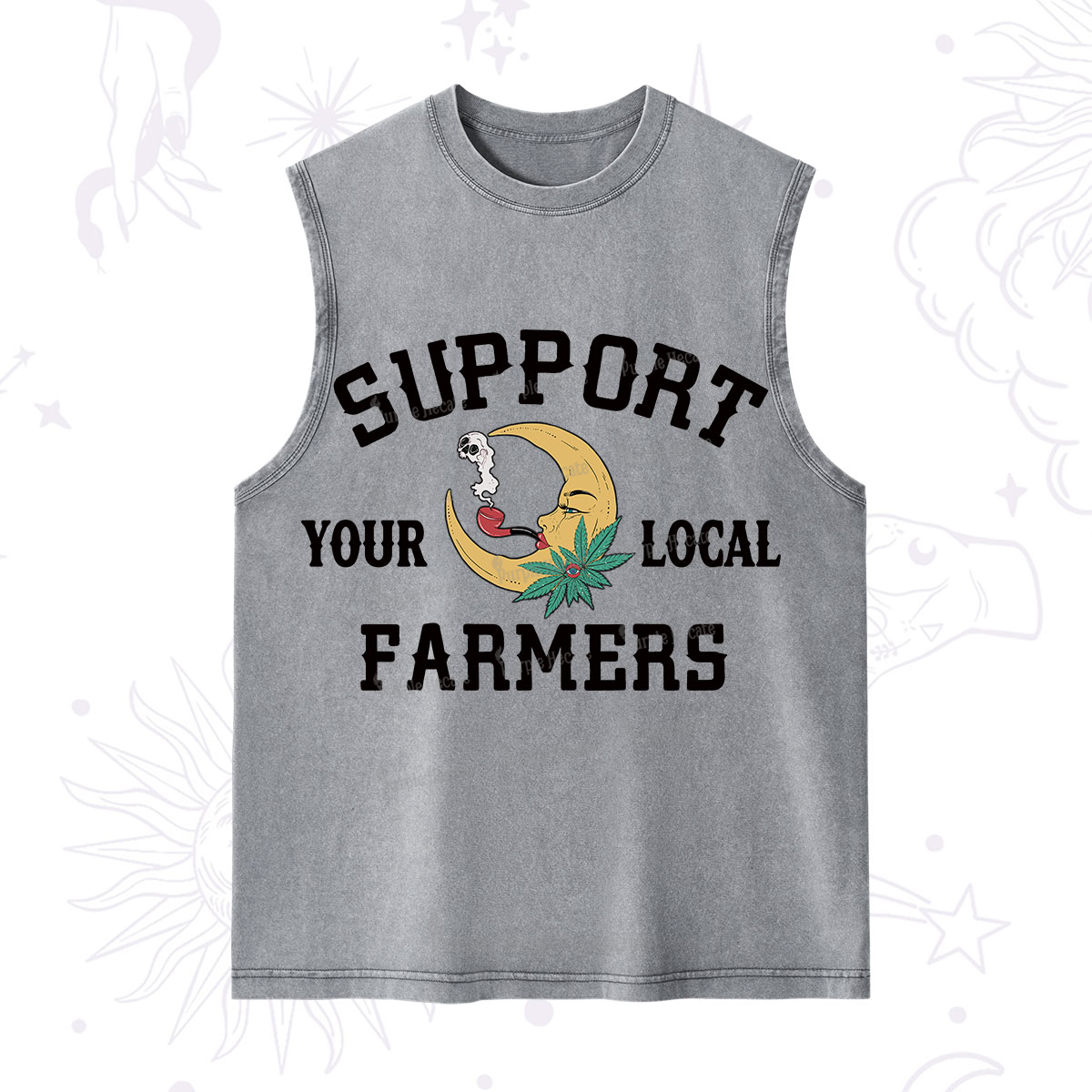 Purplehecate Support Your Local Farmer Washed Tank