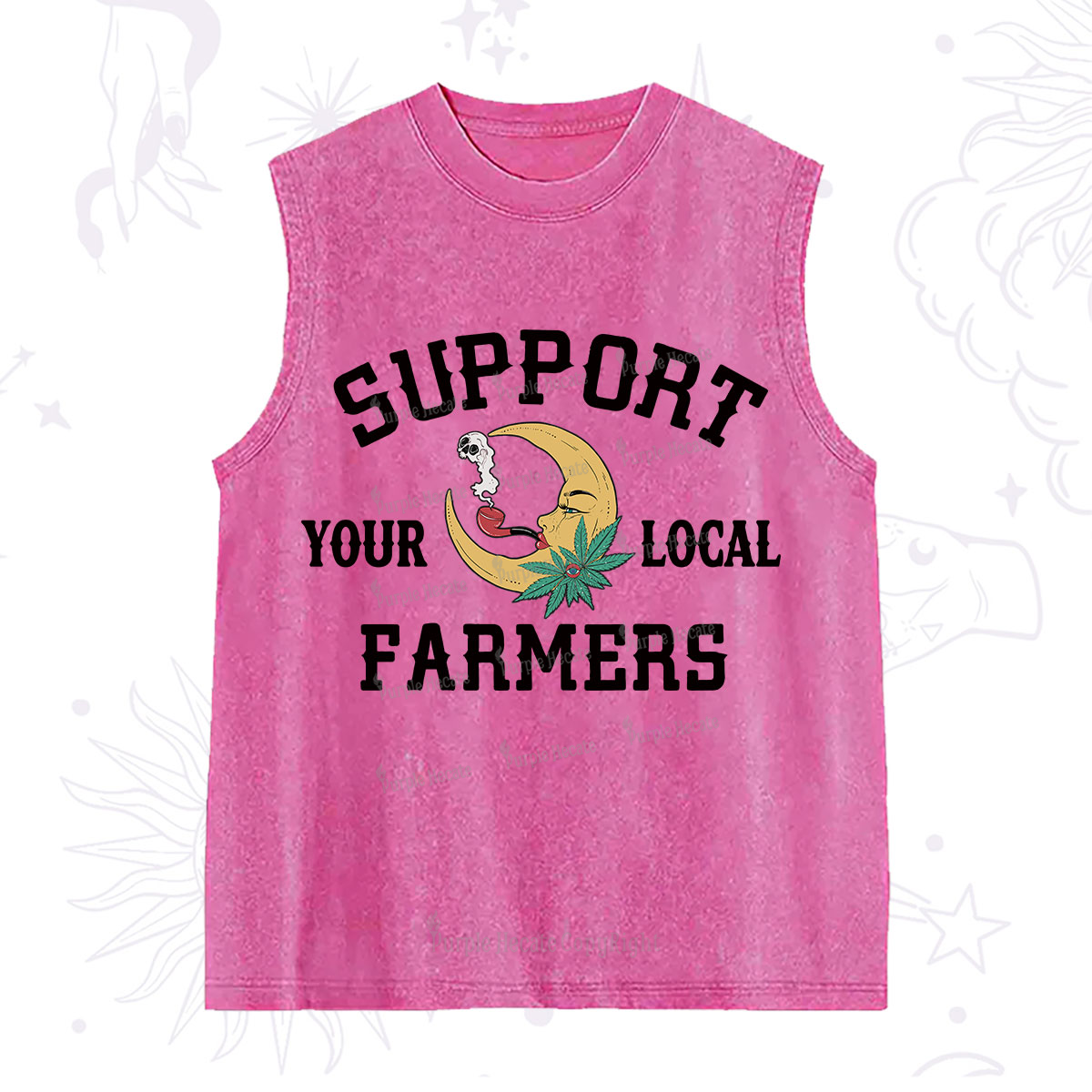 Purplehecate Support Your Local Farmer Washed Tank